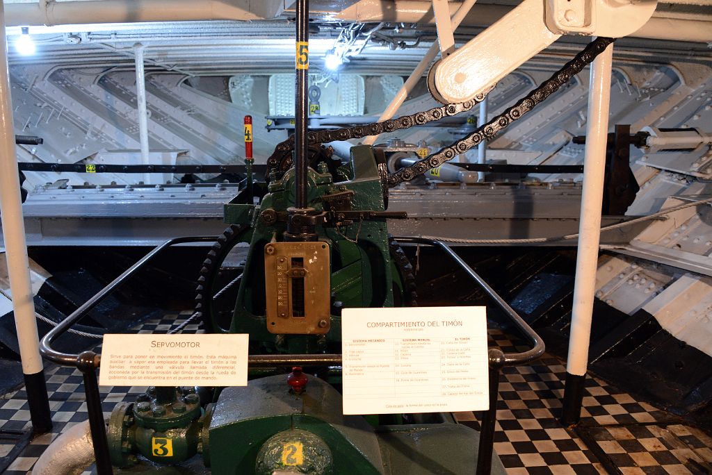 17 Servomotor ARA Presidente Sarmiento Museum Ship Across From Puerto Madero Buenos Aires